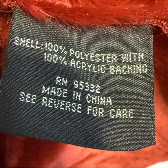 SOLD!! OFFERS INVALID! Regent Park Faux Suede Coat with Faux Fur Collar Size M - Picture 11 of 15